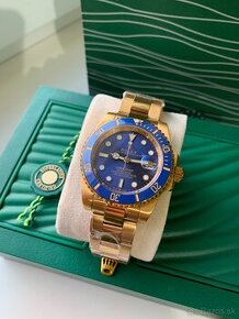 Rolex Submariner Date, Nové, 41mm, Zlato-modré