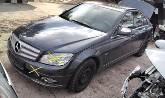 Mercedes C200 W204 2.2 CDI 2008 Predám MOTOR, TRYSKY A646070