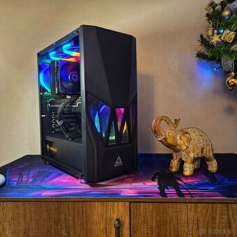 Ryzen 5 5600X / RX 6750 XT 12GB - Štýlový PC s RGB