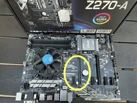 Asus prime Z270A, Amd Rx 5600XT, FSP zdroj 1000W, I7 7700