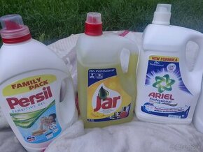 Persil, ariel, coccolino,lenor, jar, domestos