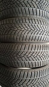 Predám 4ks jazdené zimné 205/55r17-95V Good Year - 1