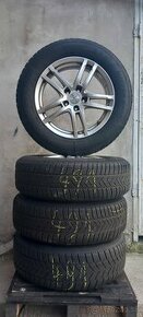 Hlinikove disky 5x112 r17 zimne pneu 215/65 r17 - 1