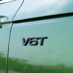 Napis logo znak AUDI V6T V8T na blatniky