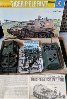 Zhotovené plastikové modely vojenskej techniky 1/35