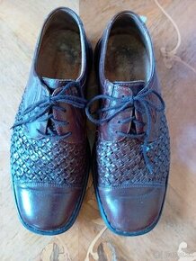 Pánske kožené topánky - 1