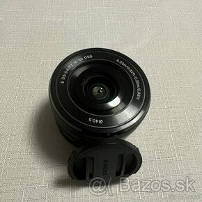 Predám nepoužívaný objektív Sony E 16-50 mm f 3.5-5.6 PZ