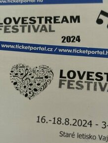 LOVESTREAM Festival - 3 dňová vstupenka