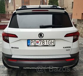 SKODA ZNAKY LOGA CIERNE FAREBNE - NAPISY SUPERB OCTAVIA 4x4 - 1