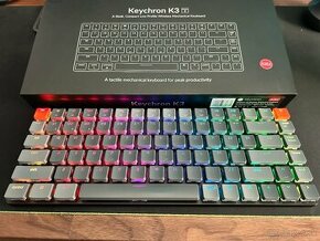 Keychron K3 version 2 s RGB podsvietenim - 1