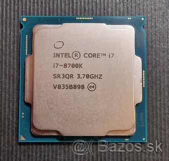 Procesor Intel Core i7-8700K FCLGA1151 Coffee Lake CPU