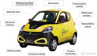 Predám Zhidou D1 2018 elektro auto