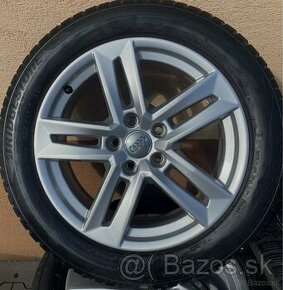 5x112 R17 7J ET42 originál Audi + 225/50 zimné