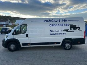 Prenájom dodavky Peugeot Boxer L4H2 korba 4,1m