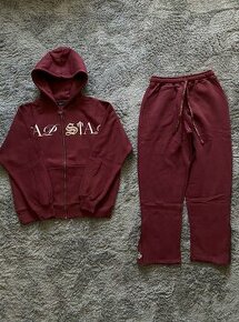 Trapstar Script Zip Up Tracksuit - Zinfandel - 1