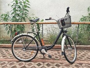 Stylovy damsky bicykel s kvalitnym sedlom