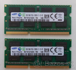 8GB DDR3L 1600Mhz SODIM Samsung