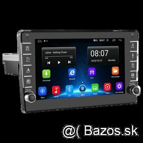 8",1 Din rádio,1+16GB,Android 9,1024x600,GPS,WiFi,SK