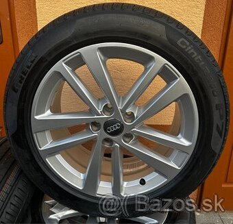 5x112 R18 8J ET39 Audi originál + 225/55 R18 Pirelli (2024)