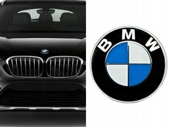 NOVY BMW ZNAK EMBLEM S PRIEMEROM 82mm