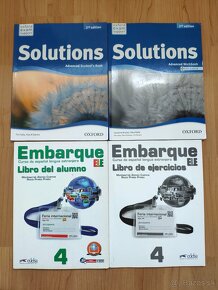 Učebnice Solutions a Embarque