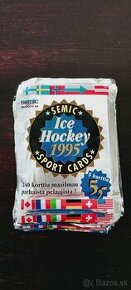 Semic Ice Hockey 1995. 29 balíčkov reprezentácii.