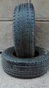 Predám 2-Zimné pneumatiky Hankook Van 215/70 R15C - 1