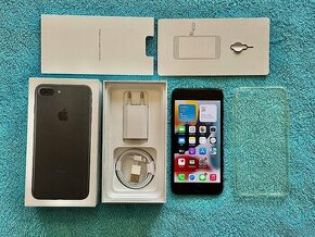 Phone 7 Plus 128GB Black - NOVÁ BATERKA, TOP STAV