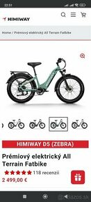 E Bike HIMIWAY Zebra green - 1