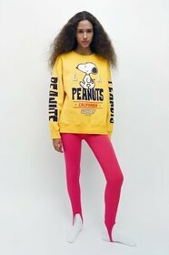 ZARA limitka peanuts stylova,trendy mikina