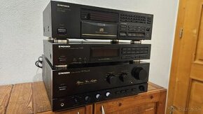 Pioneer A717 mkII + F-656 + PD-7700