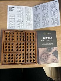 Predám drevené sudoku