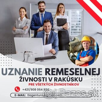 Uznanie Remeselnej Živnosti v Rakusku/Tlmočenie preklady