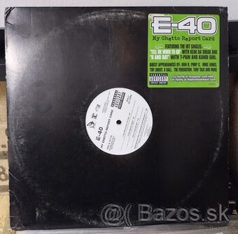 HIP HOP vinyl / E40 - My Ghetto Report Card