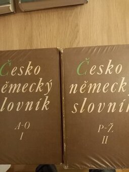 Česko nemecký slovník I,II