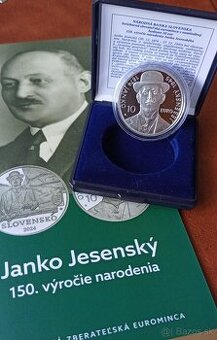 10 EUR Janko Jesenský Proof 2024