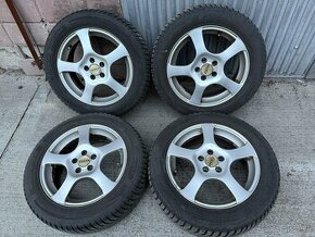 16" Elektrony 5x100 so zimnymi pneu HANKOOK 205/55 R16