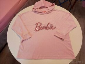 NOVÁ BARBIE MIKINA č.M(40-42)=5€+NOVÉ PONOŽKY+NOVÉ NÁUŠNICE