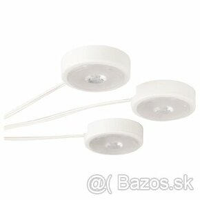 Predám 6 baleni LED troj-svetielok do skriniek IKEA Ledberg - 1