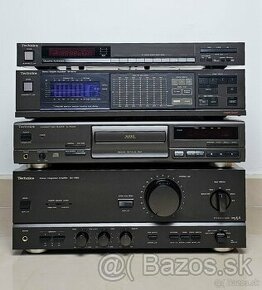 Technics zostava / Zosilnovac / CD / Equalizer / FM - 1