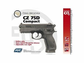 Airsoft pištoľ CZ 75 D compact CO2