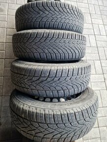 Predám zimnú sadu kolies 195/65r15 - 1