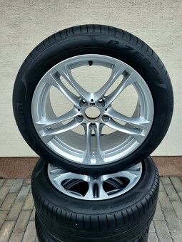 BMW M-tech elektróny 5X120 R18, pneu 245/45, 275/40 R18