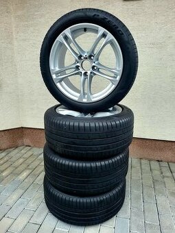 BMW  F10 M-tech elektróny 5X120 R18, pneu 245/45, 275/40 R18