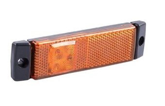 Svetlo pozičné 3xLED 12-24V bočné oranžové