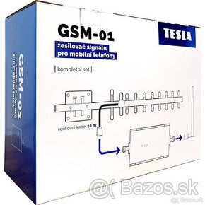 TESLA GSM-01 Výkonný zosilňovač mobilné telefóny