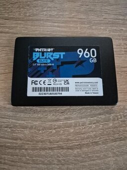 Predám 2.5" SSD 960GB