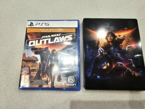 Star wars - Outlaws Gold + steelbook 90e