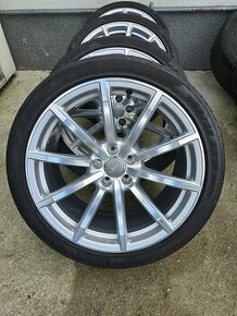 Original Audi TT disk 19" + letné pneumatiky Pirelli P Zero