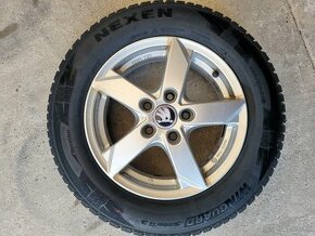 HLINIKOVE DISKY  SKODA VW SEAT ZIMNE DOT2223 5x112 195/65R15